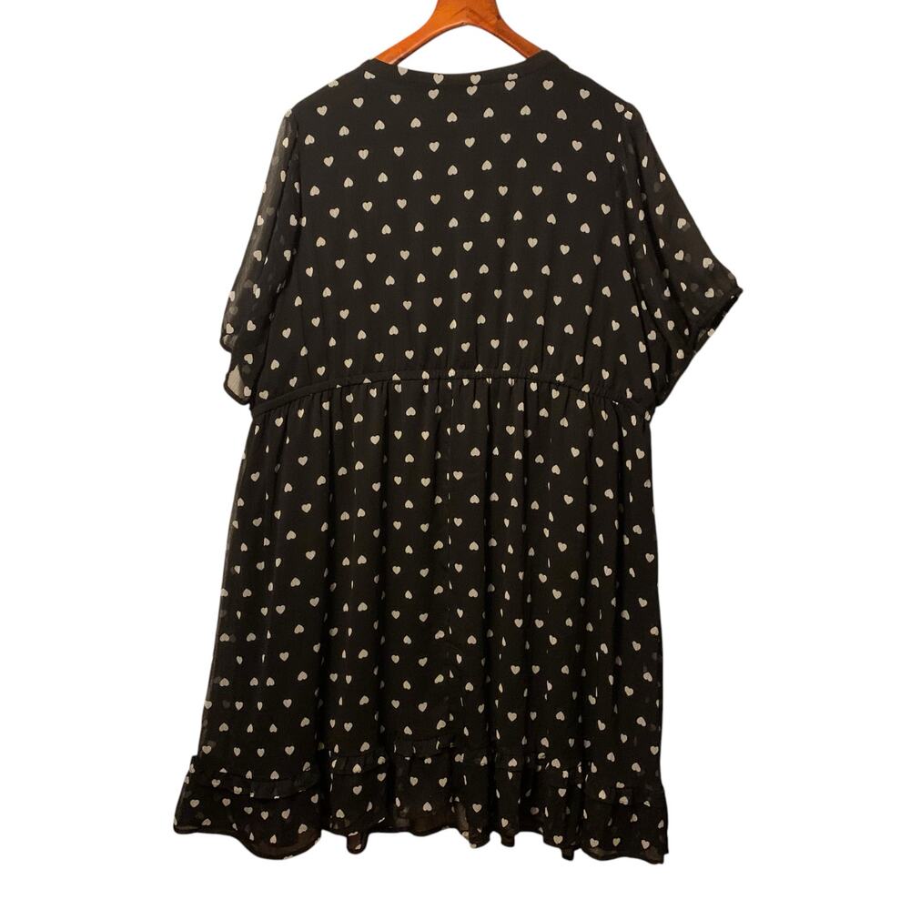 torrid Mini Crinkle Chiffon Button Pintuck Dress size 3 x - Picture 4 of 9